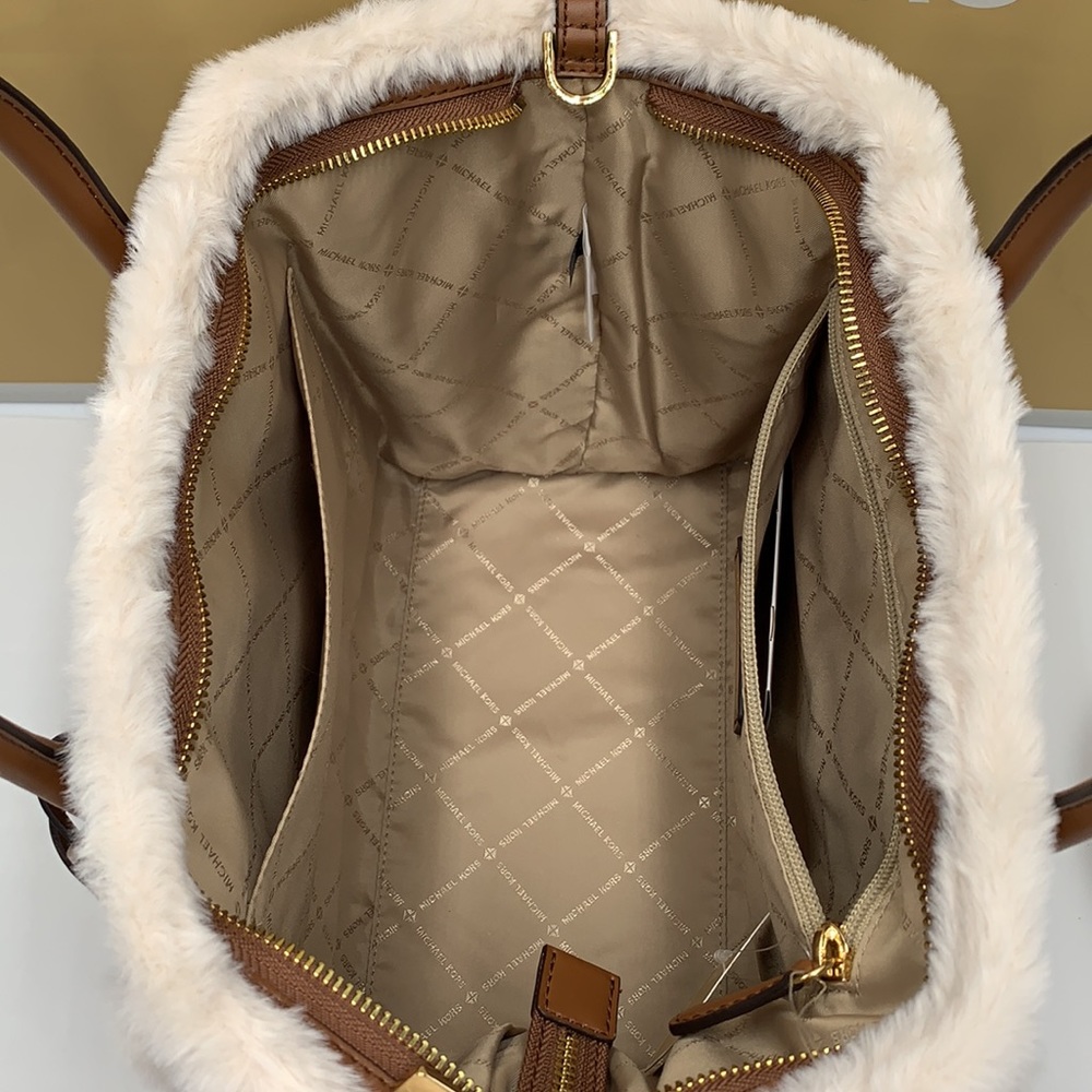 MICHAEL KORS AVRIL LARGE TOP ZIP SATCHEL LUGGAGE - Picture 14 of 16